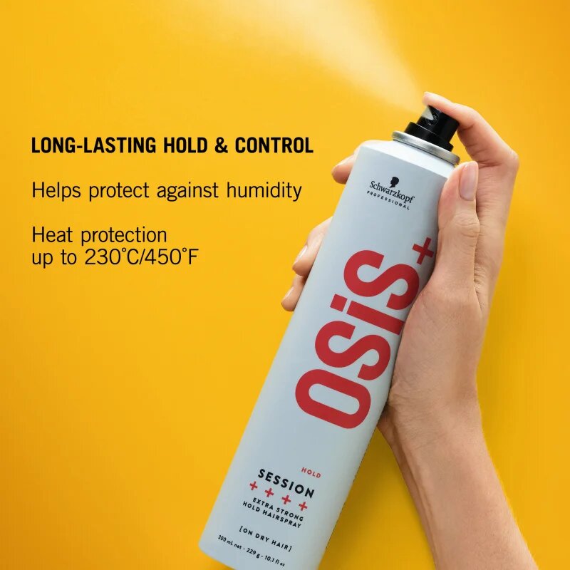 Schwarzkopf Professional Osis+ Session lak za lase z ekstra močnim utrjevanjem 300 ml