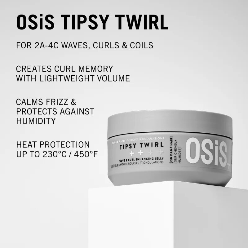 Schwarzkopf Professional Osis+ Tipsy Twirl gel za lase za valovite in kodraste lase 300 ml