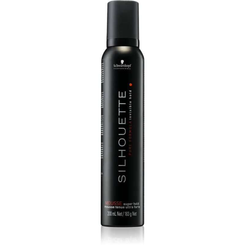 Schwarzkopf Professional Silhouette Super Hold pena za lase z močnim utrjevanjem 200 ml