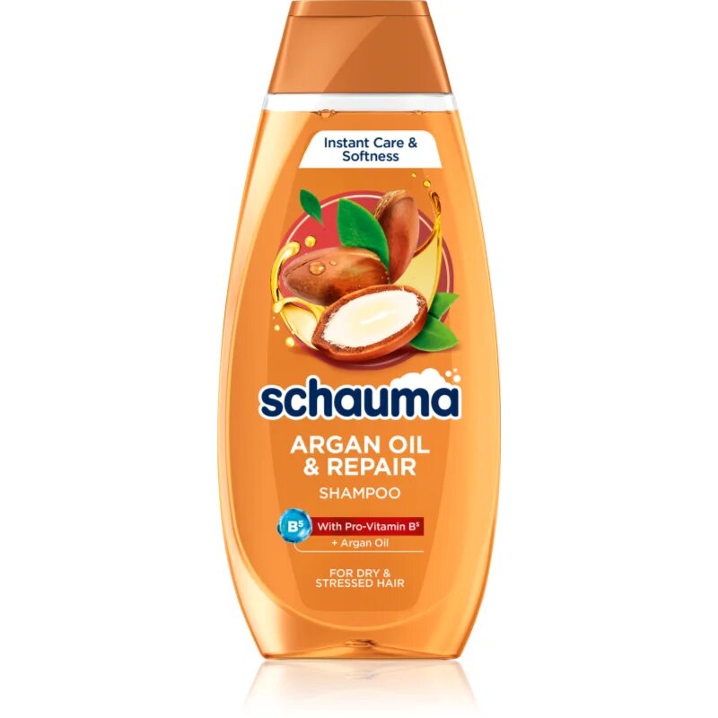 Schwarzkopf Schauma Argan Oil & Repair obnovitveni šampon za suhe in poškodovane lase 400 ml