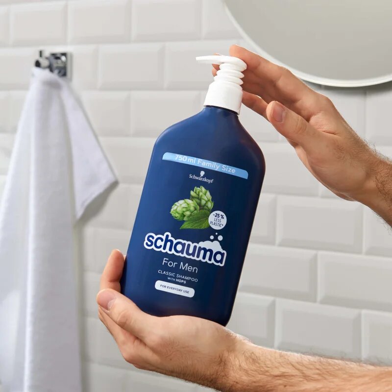 Schwarzkopf Schauma MEN šampon za moške za vsakodnevno uporabo 750 ml