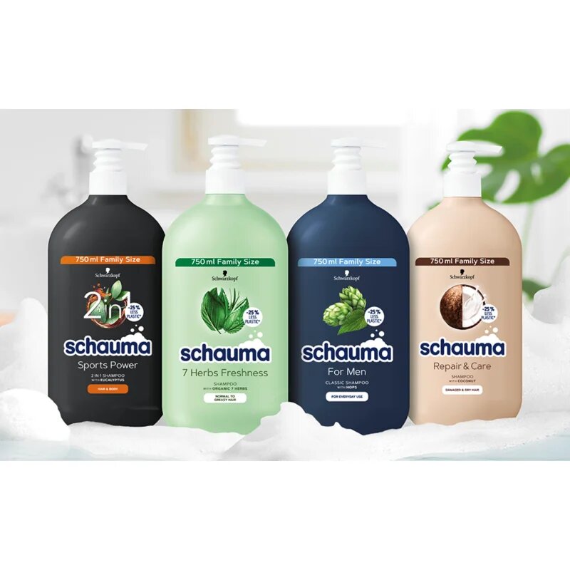 Schwarzkopf Schauma MEN šampon za moške za vsakodnevno uporabo 750 ml