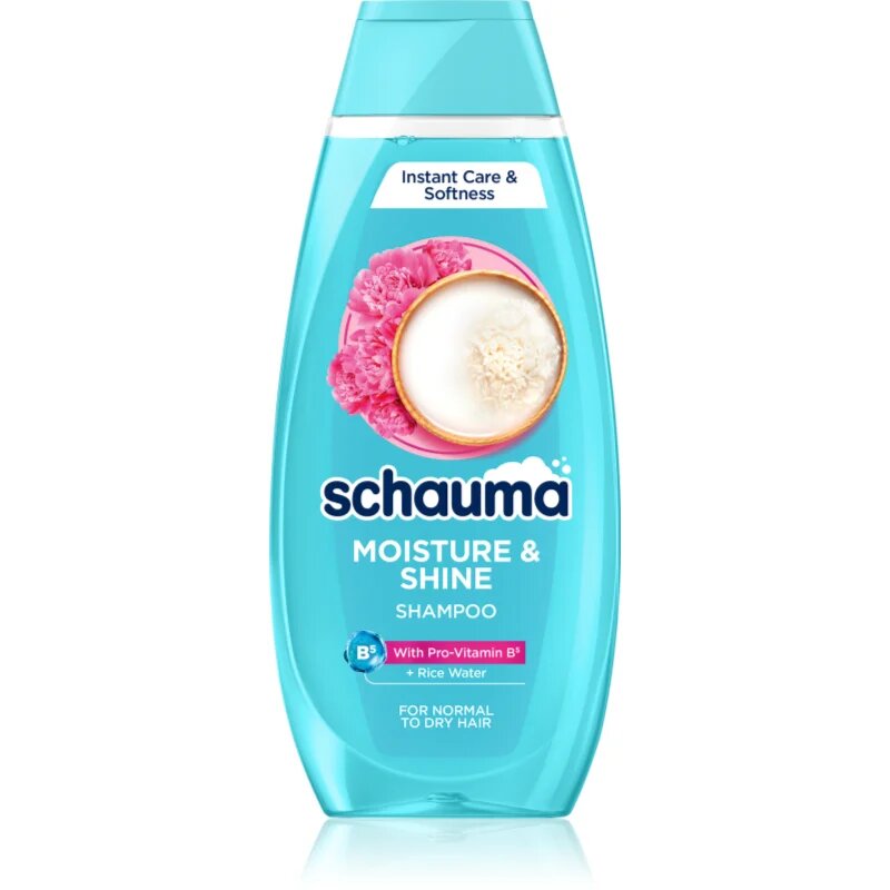 Schwarzkopf Schauma Moisture & Shine vlažilni šampon za normalne do suhe lase 400 ml