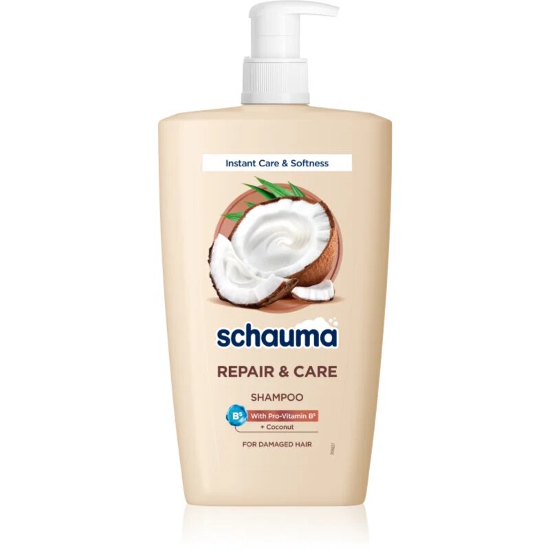 Schwarzkopf Schauma Repair & Care šampon za suhe in poškodovane lase s kokosom 1000 ml