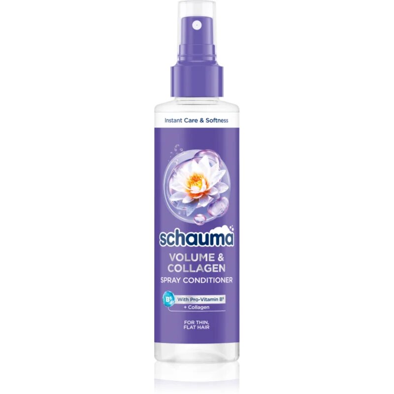 Schwarzkopf Schauma Volume & Collagen balzam v pršilu za fine in tanke lase 200 ml