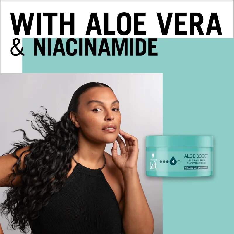 Schwarzkopf Taft Aloe Boost vlažilna stiling krema 100 ml