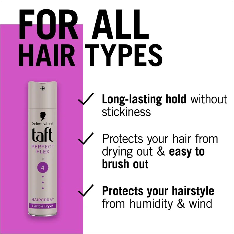 Schwarzkopf Taft Perfect Flex ekstra utrjevalni lak za lase 250 ml