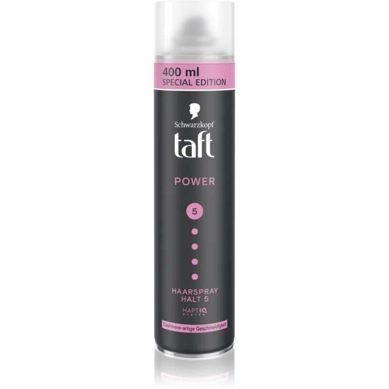 Schwarzkopf Taft Power Cashmere lak za lase z ekstra močnim utrjevanjem za suhe in poškodovane lase Cashmere 400 ml
