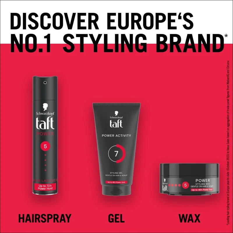 Schwarzkopf Taft Power gel za lase z močno fiksacijo 150 ml