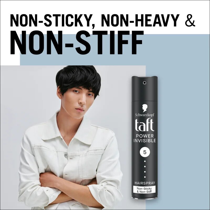 Schwarzkopf Taft Power Invisible lak za lase z ekstra močnim utrjevanjem 250 ml