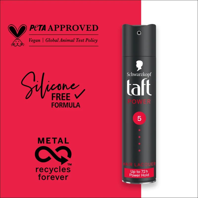 Schwarzkopf Taft Power lak za lase z ekstra močnim utrjevanjem 75 ml