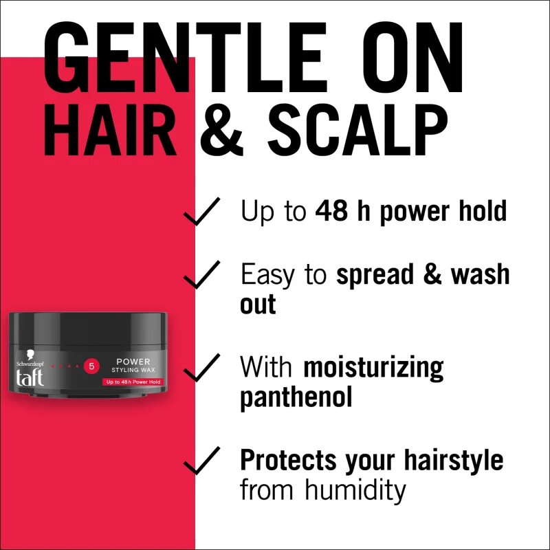 Schwarzkopf Taft Power vosek za lase 75 ml