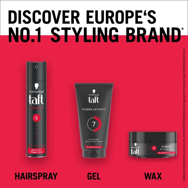 Schwarzkopf Taft Power vosek za lase 75 ml