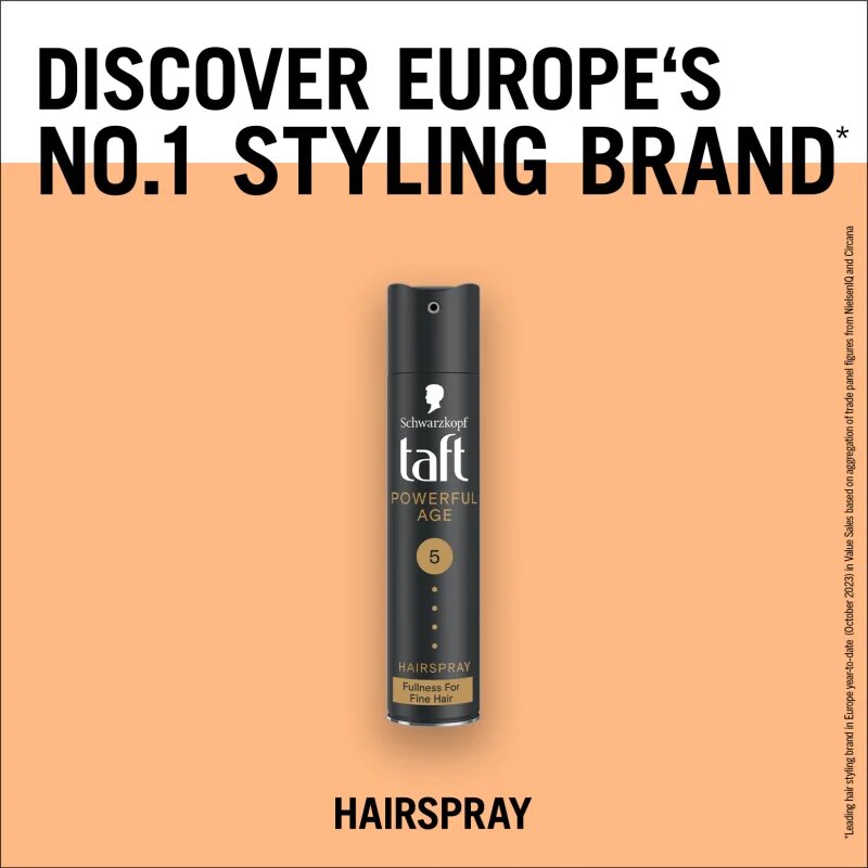 Schwarzkopf Taft Powerful Age lak za lase z ekstra močnim utrjevanjem 250 ml