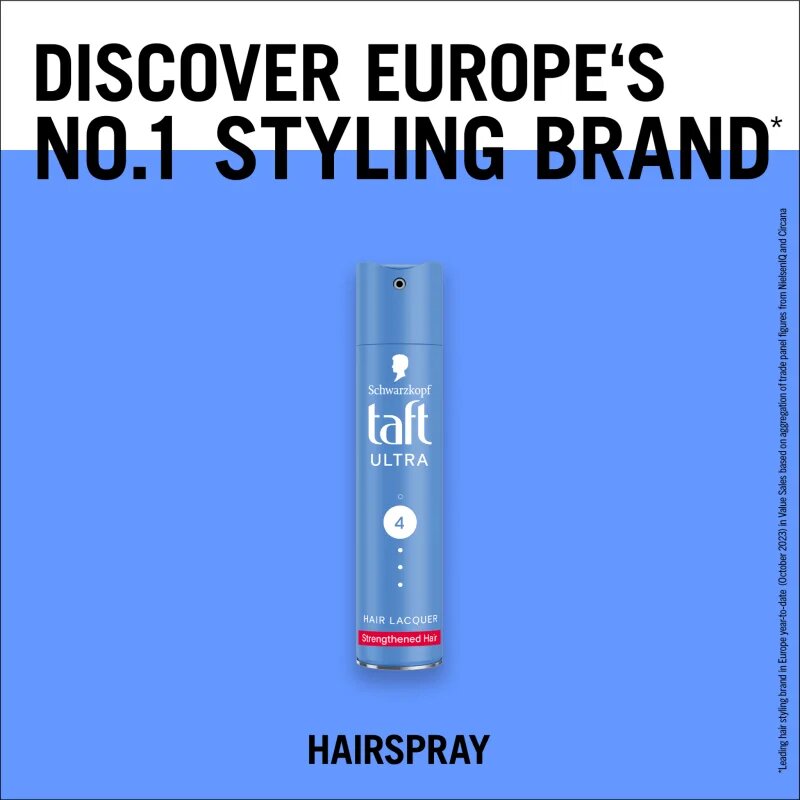 Schwarzkopf Taft Ultra lak za lase z ekstra močnim utrjevanjem 250 ml