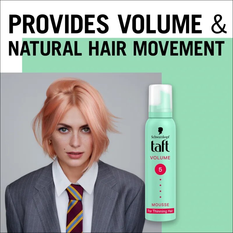 Schwarzkopf Taft Volume penasti utrjevalec za lase za tanke ali redke lase 200 ml