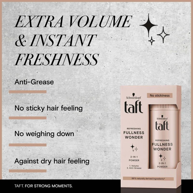 Schwarzkopf Taft Wonders puder za lase za volumen 10 g