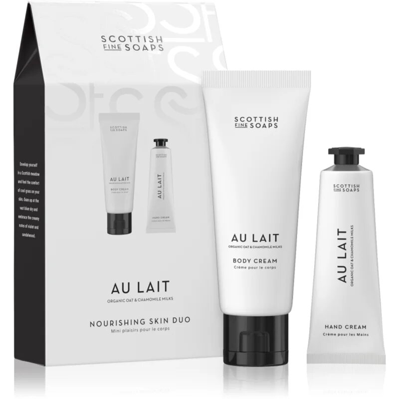 Scottish Fine Soaps Au Lait darilni set za roke