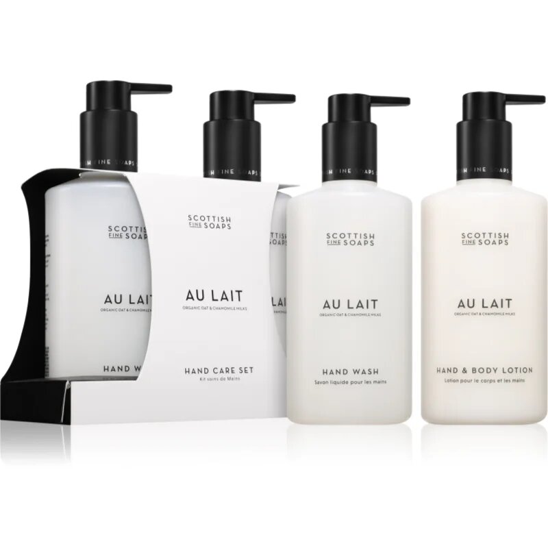 Scottish Fine Soaps Au Lait darilni set za roke