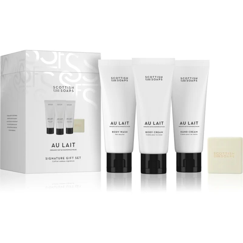 Scottish Fine Soaps Au Lait darilni set za telo