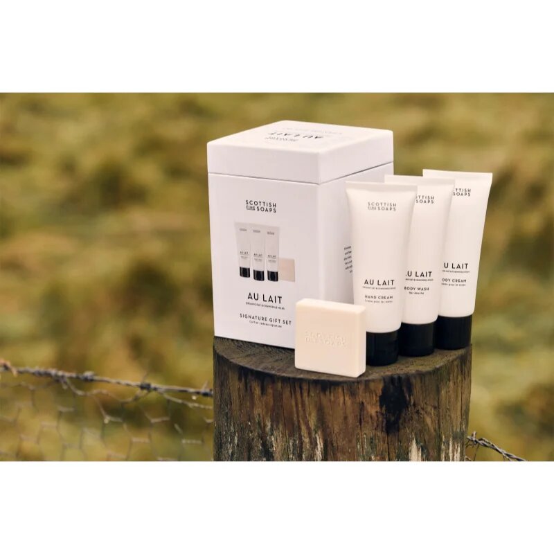 Scottish Fine Soaps Au Lait darilni set za telo