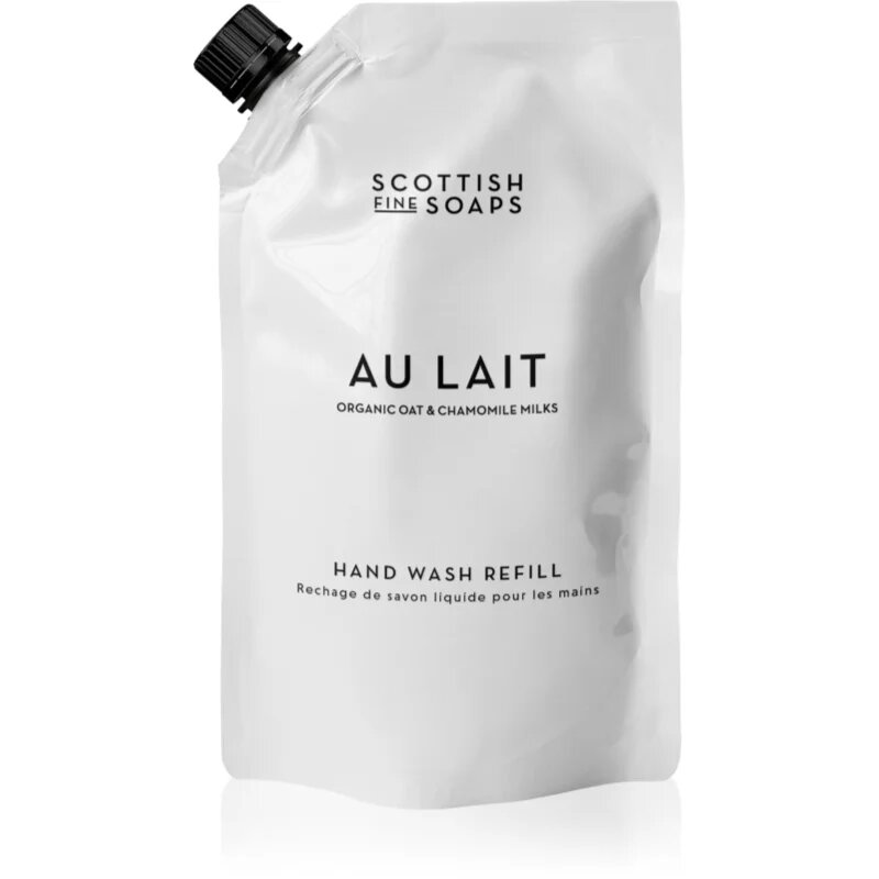 Scottish Fine Soaps Au Lait tekoče milo nadomestno polnilo 1200 ml