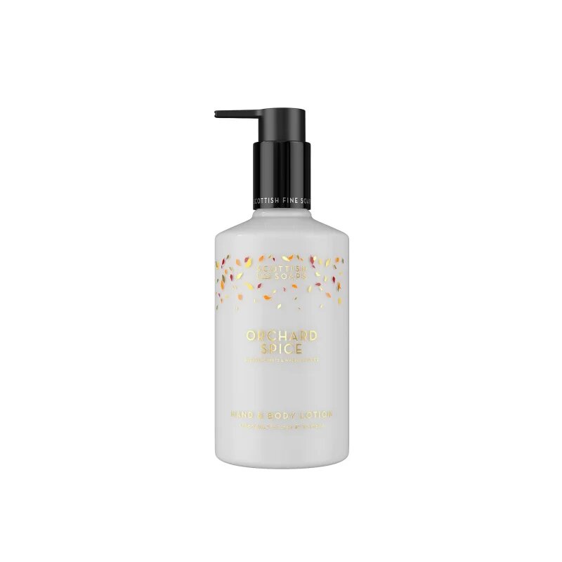 Scottish Fine Soaps Orchard Spice Hand & Body Lotion vlažilni losjon za roke in telo 300 ml
