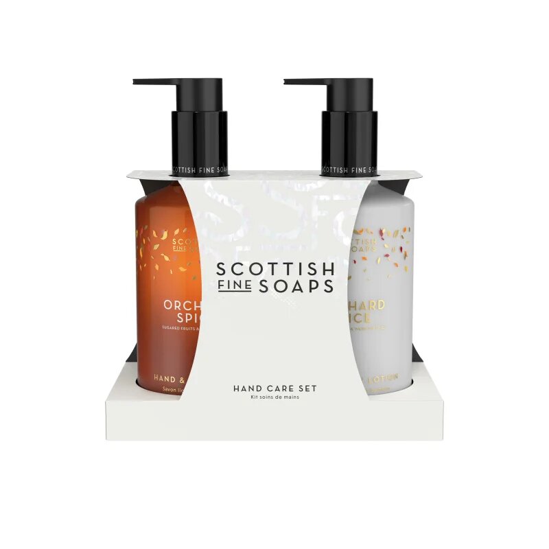 Scottish Fine Soaps Orchard Spice Hand Care Set darilni set za roke
