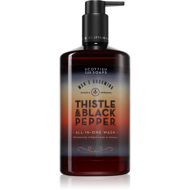 Scottish Fine Soaps Thistle & Black Pepper milo za obraz telo in lase 500 ml