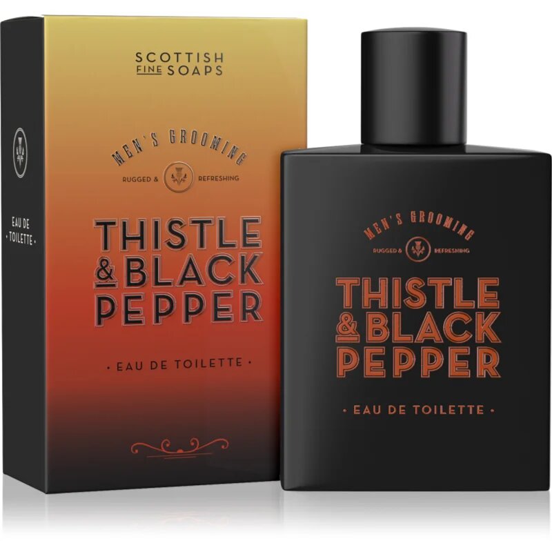Scottish Fine Soaps Thistle & Black Pepper toaletna voda za moške 100 ml