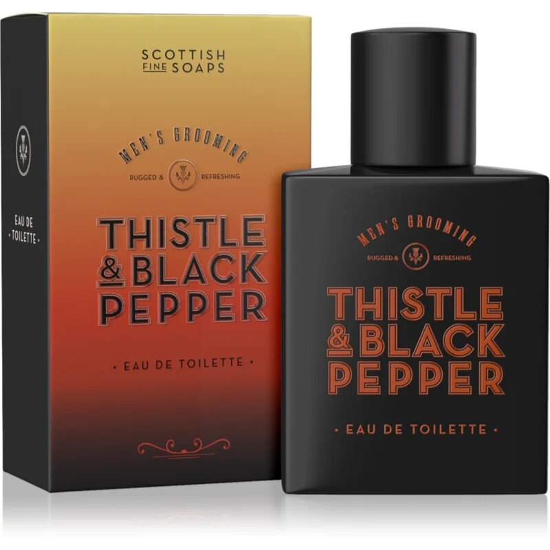 Scottish Fine Soaps Thistle & Black Pepper toaletna voda za moške 50 ml