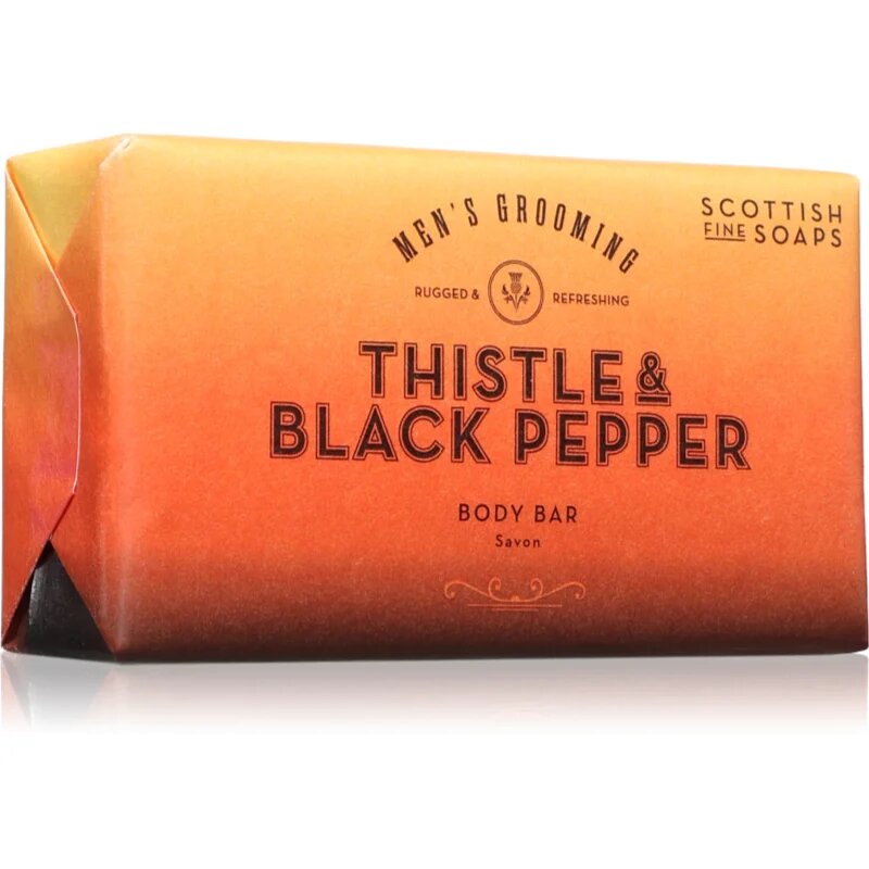 Scottish Fine Soaps Thistle & Black Pepper trdo milo 220 g