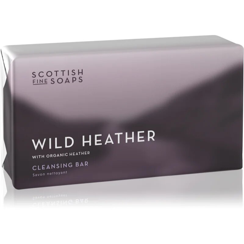 Scottish Fine Soaps Wild Heather čistilno trdo milo 220 g
