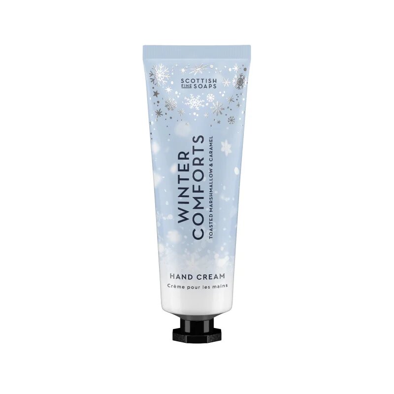 Scottish Fine Soaps Winter Comforts krema za roke dišave Toasted Marshmallow & Caramel 30 ml