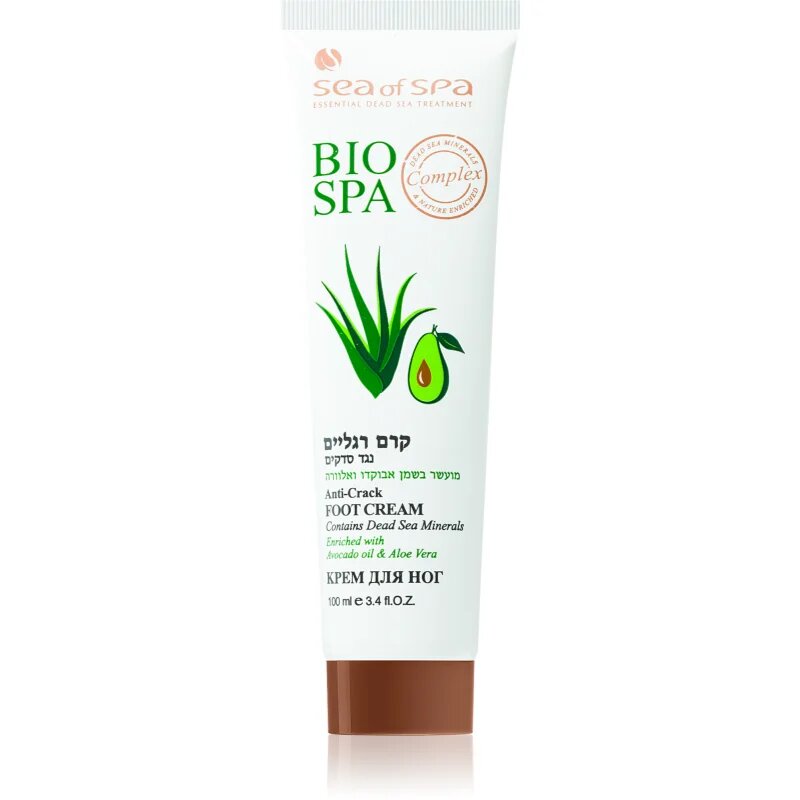 Sea of Spa Bio Spa krema za noge z avokadom 100 ml