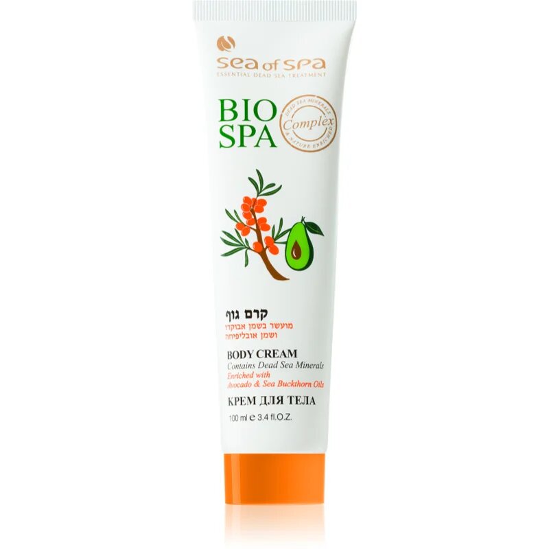 Sea of Spa Bio Spa krema za telo z avokadom in rakitovcem 100 ml