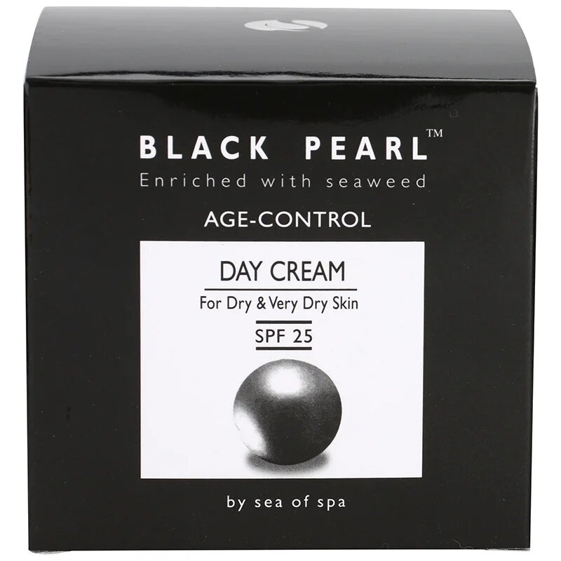 Sea of Spa Black Pearl dnevna krema proti gubam za suho do zelo suho kožo SPF 25 50 ml