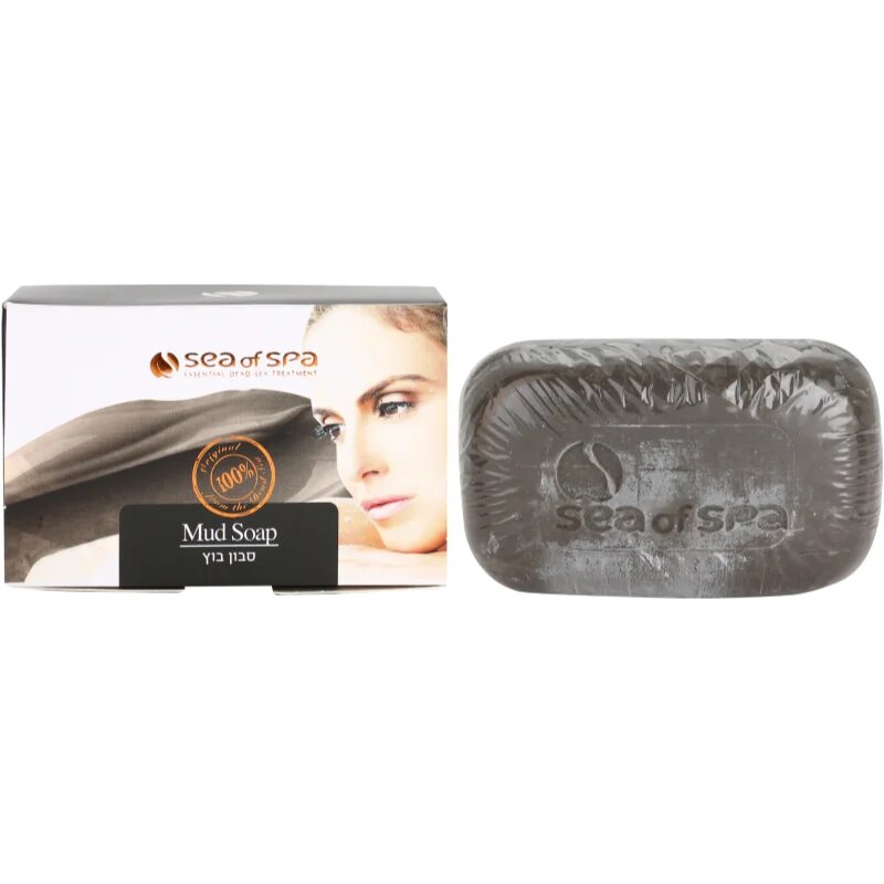 Sea of Spa Essential Dead Sea Treatment trdo milo s črnim blatom 125 g