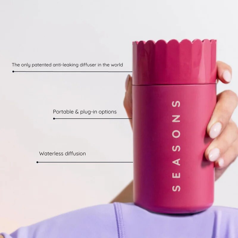 SEASONS Aero Mini nebulator Fuchsia 1 kos