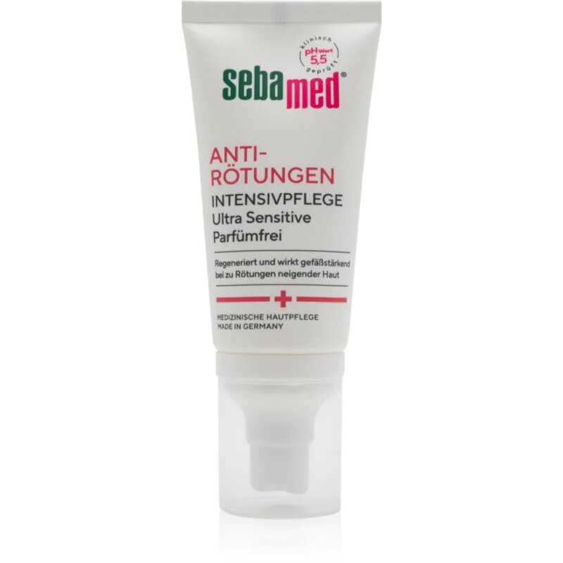 Sebamed Anti-Redness globinsko regeneracijska krema za občutljivo in pordelo kožo 50 ml