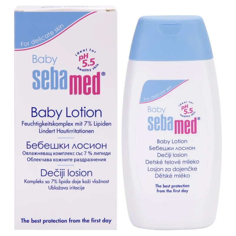 Sebamed Baby Care vlažilni losjon za telo 200 ml