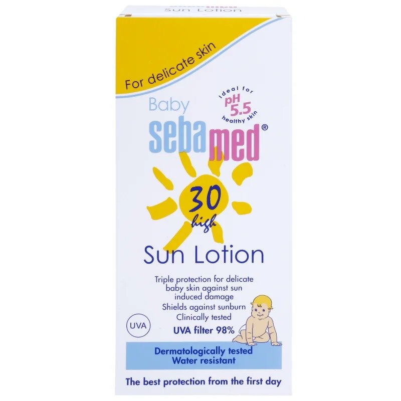 Sebamed Baby Sun losjon za sončenje za otroke SPF 30 200 ml