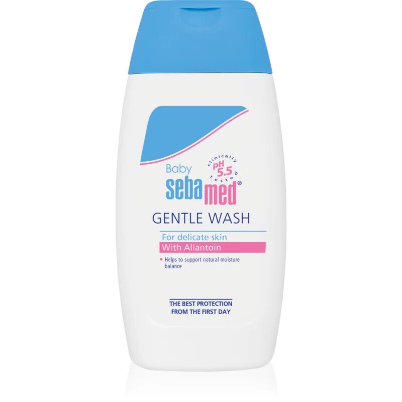 Sebamed Baby Wash zelo nežna emulzija za umivanje za telo in lase 200 ml