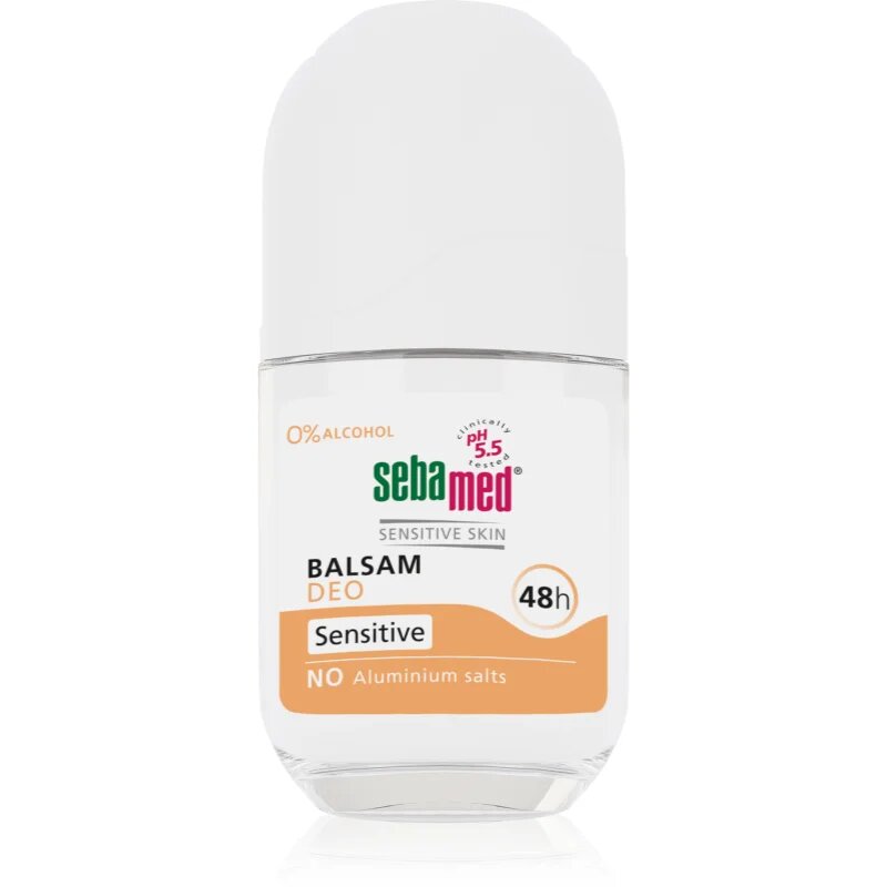 Sebamed Body Care Balsam Deo Sensitive nežni roll-on balzam za občutljivo in depilirano kožo 50 ml