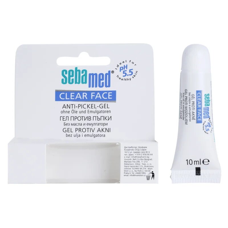 Sebamed Clear Face Anti-Pimple Gel gel proti aknam 10 ml