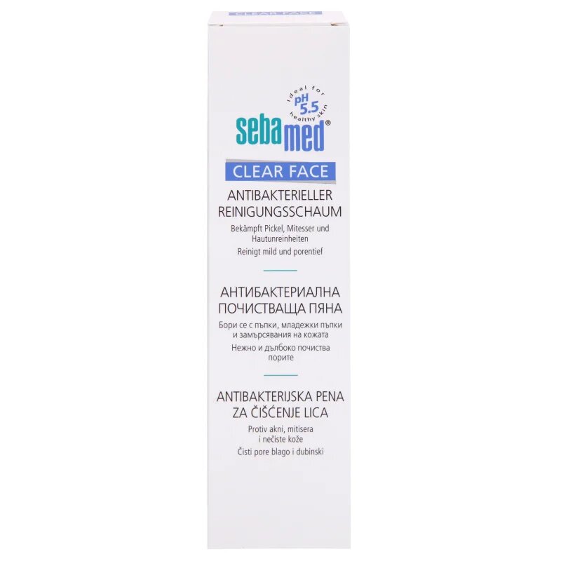 Sebamed Clear Face Antibacterial Cleansing Foam čistilna pena 150 ml