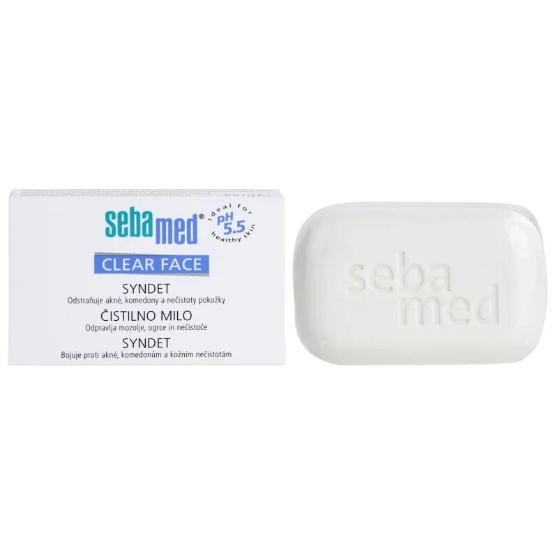 Sebamed Clear Face Cleansing Bar syndet za problematično kožo 100 g