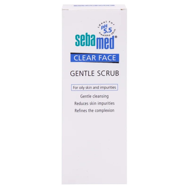 Sebamed Clear Face Gentle Scrub nežen piling za obraz 150 ml
