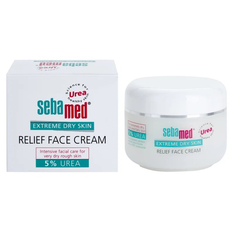 Sebamed Extreme Dry Skin pomirjujoča krema za zelo suho kožo 5% Urea 50 ml