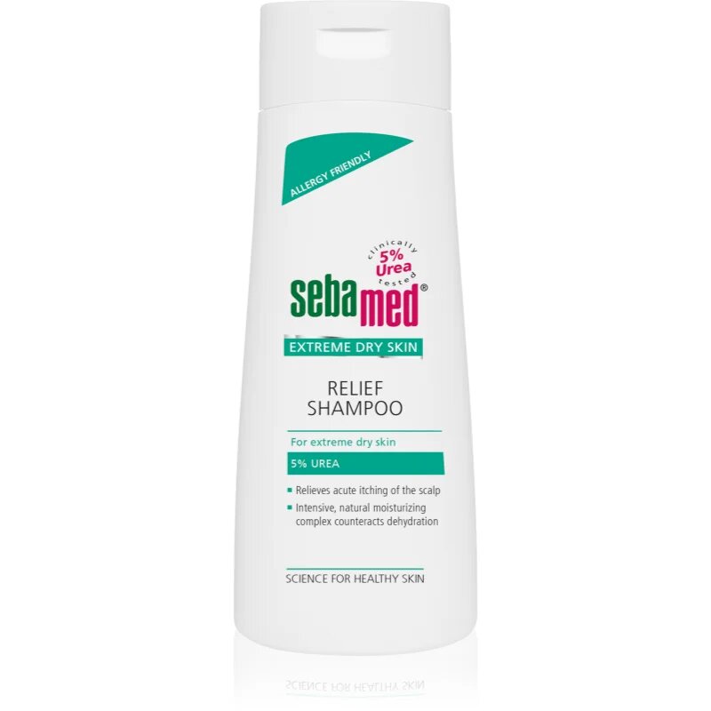 Sebamed Extreme Dry Skin pomirjujoči šampon za zelo suhe lase 5% Urea 200 ml
